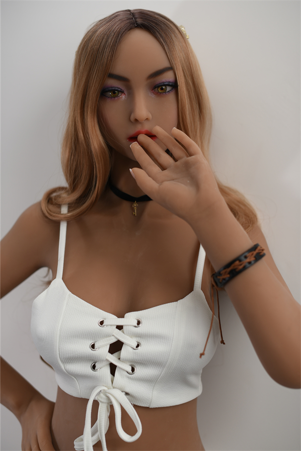 blonde gebräunte Haut realistische Sexpuppe Sexpuppe Kaufen