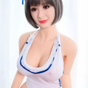 Sexy kurzes Haar riesige Titten Sexpuppe