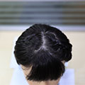 Schwarzes Haar